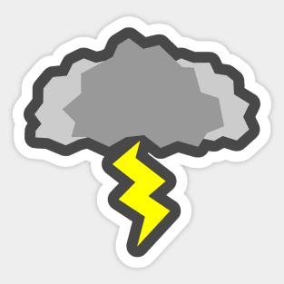 Storm Cloud Sticker